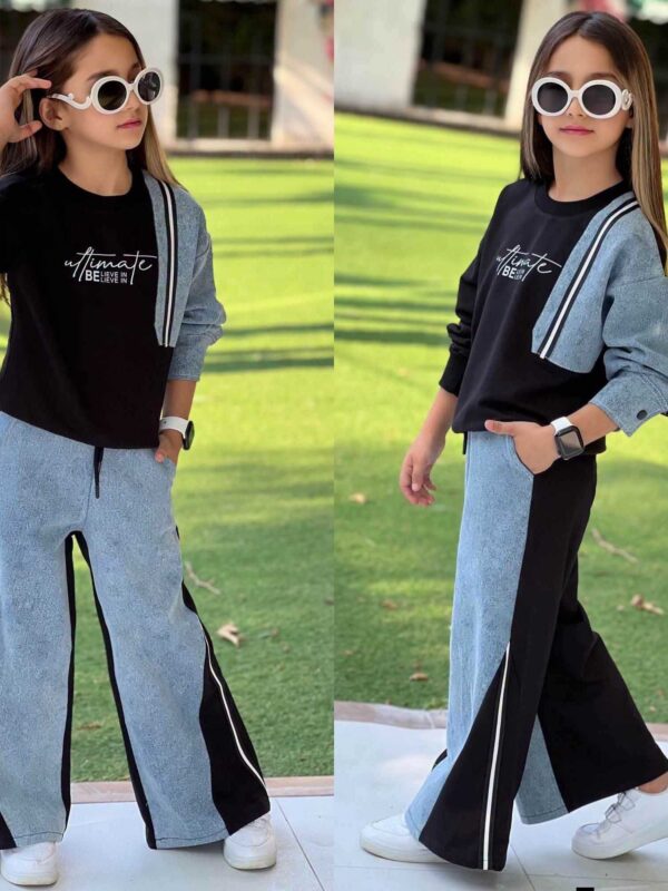 Dres pół jeans bluza + spodnie szwedy