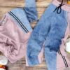 Dres pół jeans bluza + spodnie szwedy