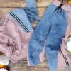 Dres pół jeans bluza + spodnie szwedy