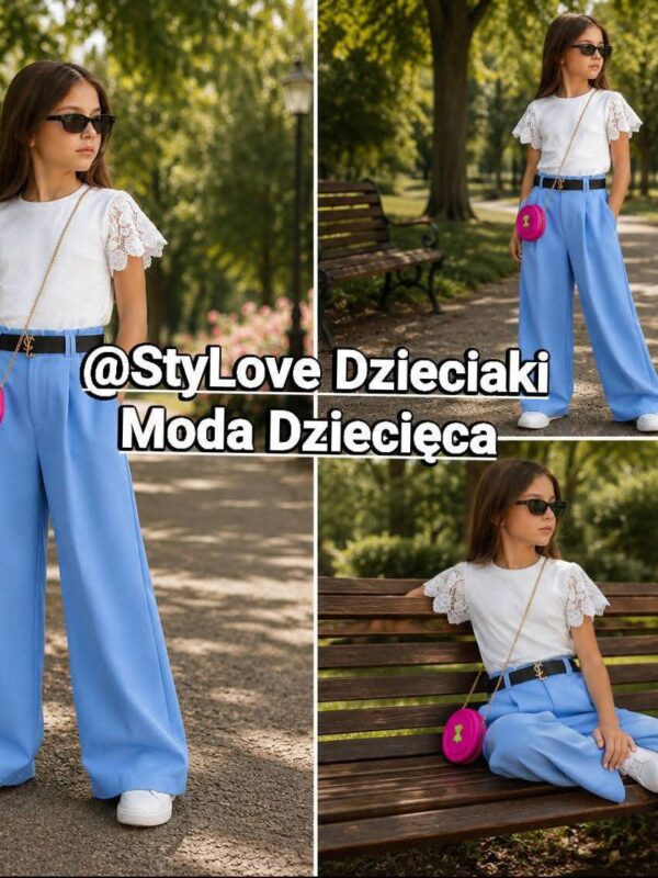 Szwedy eleganckie z paskiem
