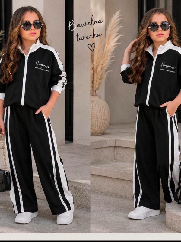 Dres Happiness bluza plus spodnie szwedy