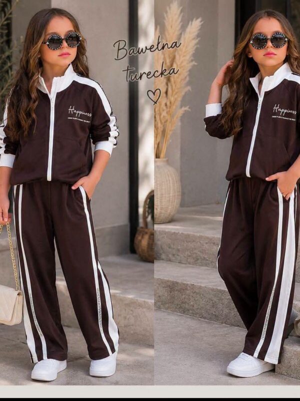 Dres Happiness bluza plus spodnie szwedy