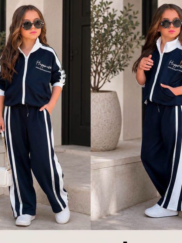 Dres Happiness bluza plus spodnie szwedy
