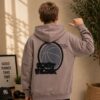 Bluza z  kapturem z motywem piłki