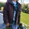 Kurtka chłopięca 2w1 - pikowana jesienna + wiatrówka w stylu parki