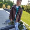 Kurtka chłopięca 2w1 - pikowana jesienna + wiatrówka w stylu parki