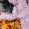 Dłuższa pikowana kurteczka zimowa