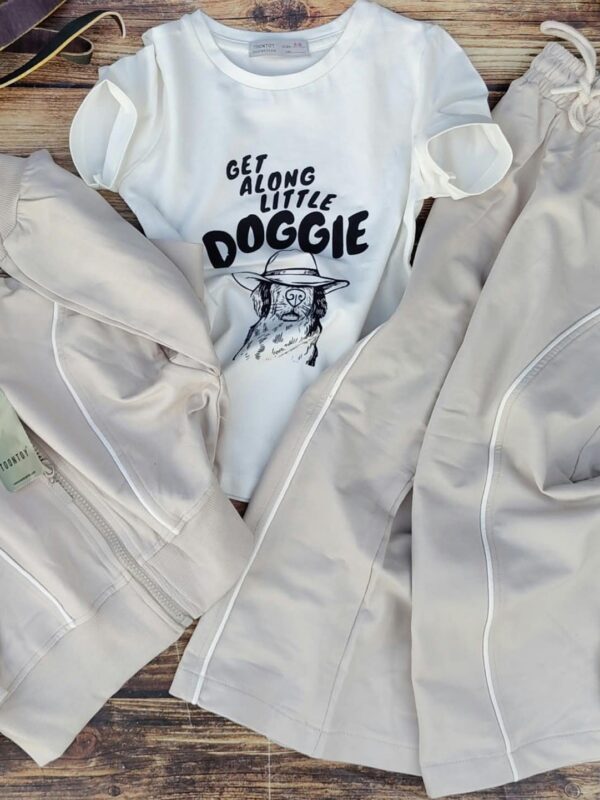 Dres trzyczęściowy "LITTLE DOGGIE"