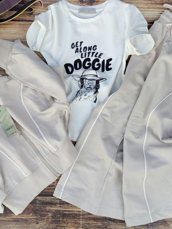 Dres trzyczęściowy "LITTLE DOGGIE"